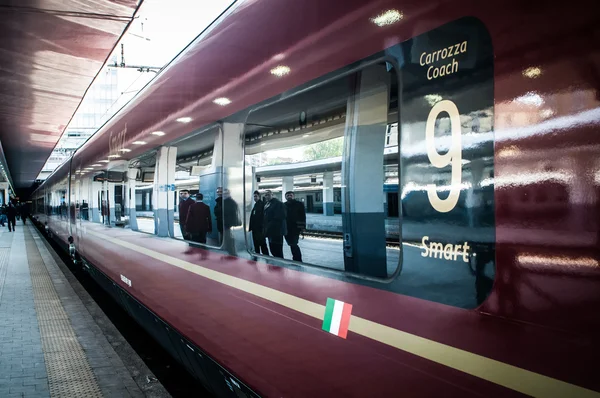 Поезд НТВ Итало — стоковое фото