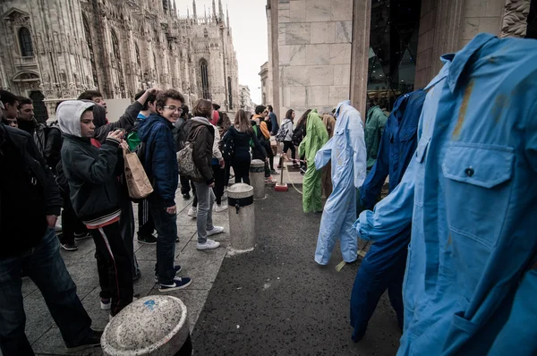 Installazione di Gianfranco Angelico Benvenuto — Foto Stock