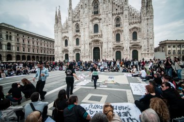 hayvan hakları savunucuları protest