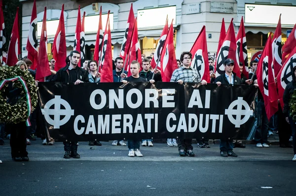 Casa pond manifestatie — Stockfoto