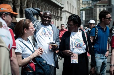 Papa benedict XVI milan 2012 yılında ziyaret.