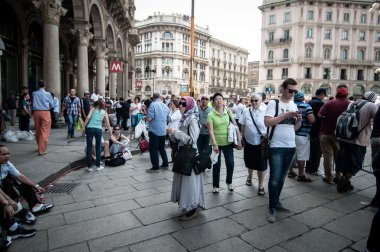 Papa benedict XVI milan 2012 yılında ziyaret.