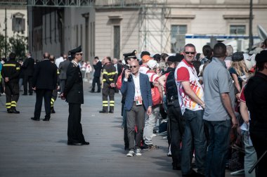 Papa benedict XVI milan 2012 yılında ziyaret.
