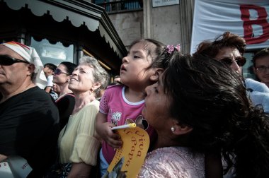 Papa benedict XVI milan 2012 yılında ziyaret.