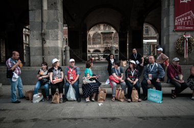 Papa benedict XVI milan 2012 yılında ziyaret.