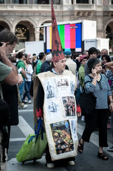 Pope Benedict XVI visits Milan in 2012 — Stock Photo, Image