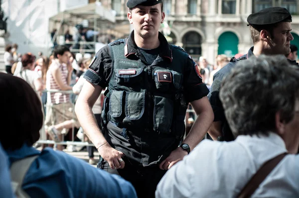 Papież Benedykt xvi odwiedzi Mediolan w 2012 roku — Zdjęcie stockowe