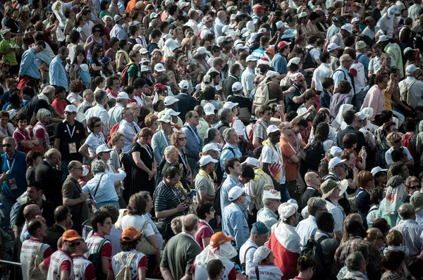 Pope Benedict XVI visits Milan in 2012 — Stock Photo, Image