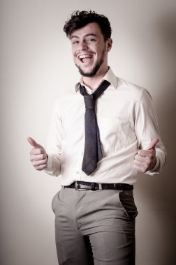 Tamam yapıyor olumlu iş adamı