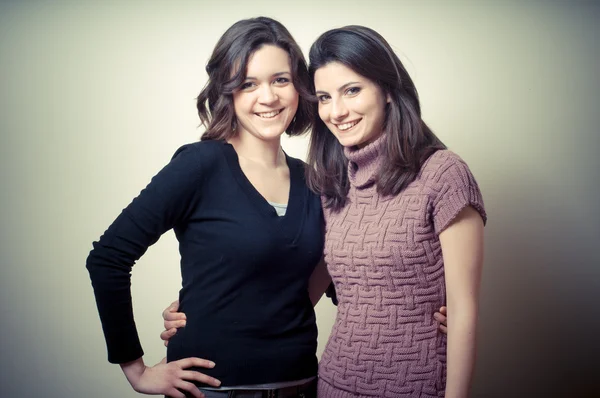 Two beautiful girls — Stock Photo, Image