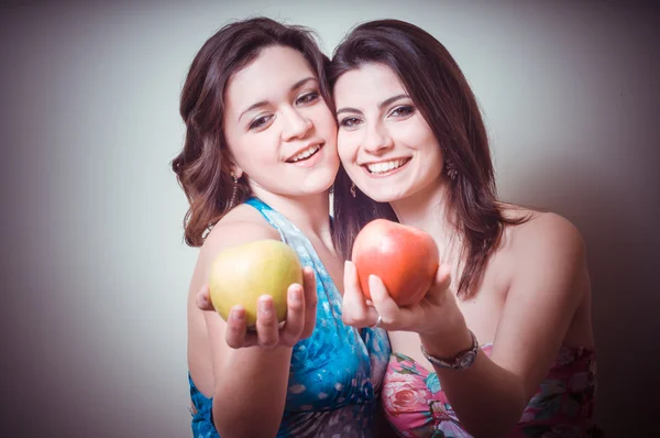 Two beautiful girls — Stock Photo, Image