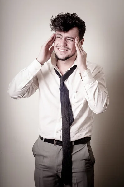 Empresário stressado — Fotografia de Stock