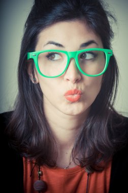 güzel moda hippi kız