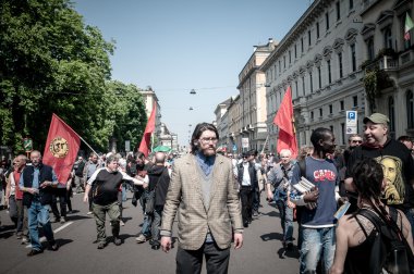 Milano kurtuluş kutlamaları 25 Nisan 2013