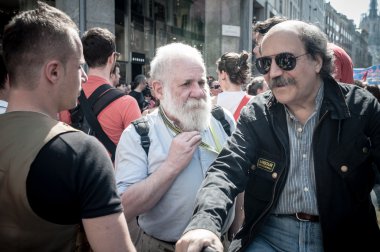 Milano kurtuluş kutlamaları 25 Nisan 2013