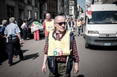 Milano kurtuluş kutlamaları 25 Nisan 2013