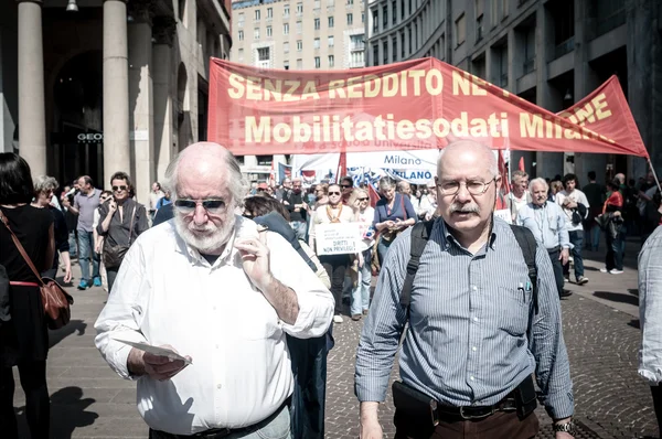 25 de abril 2013 Celebración de la liberación en Milán —  Fotos de Stock