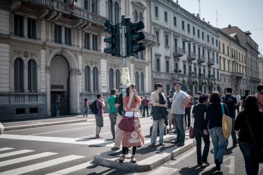 Milano kurtuluş kutlamaları 25 Nisan 2013