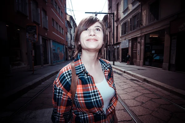 Hipster girl — Stock Photo, Image