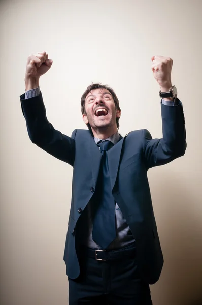 Success winner businessman Royalty Free Stock Images