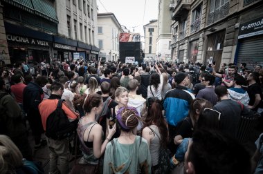 İşçi Bayramı kutlama milan 1 Mayıs 2013