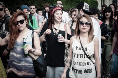 İşçi Bayramı kutlama milan 1 Mayıs 2013
