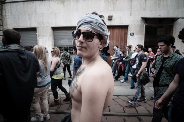 İşçi Bayramı kutlama milan 1 Mayıs 2013