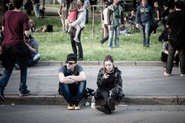 İşçi Bayramı kutlama milan 1 Mayıs 2013