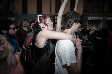 İşçi Bayramı kutlama milan 1 Mayıs 2013