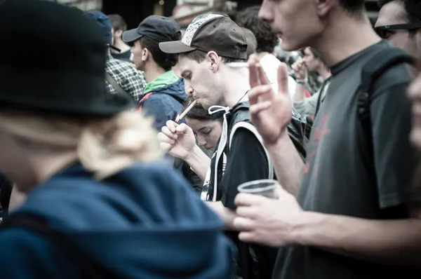 Labor day celebration in Milan May 1, 2013 — Stock Photo, Image