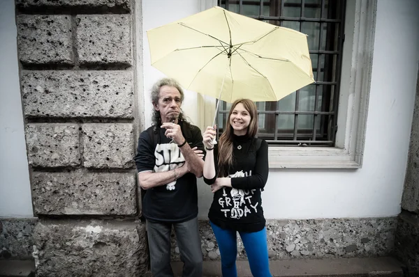 Célébration de la fête du travail à Milan 1 mai 2013 — Photo