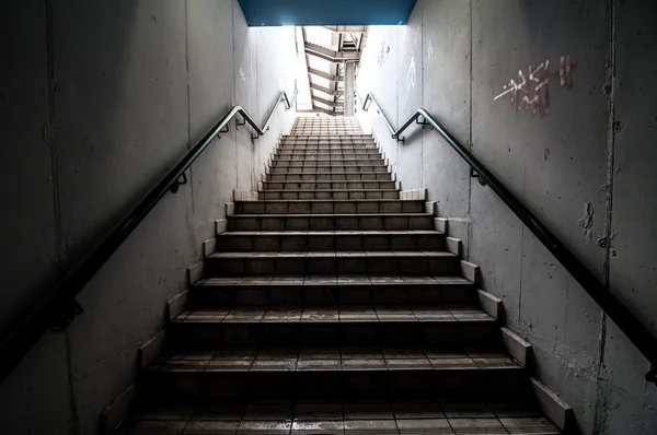 Escadaria grunge — Fotografia de Stock