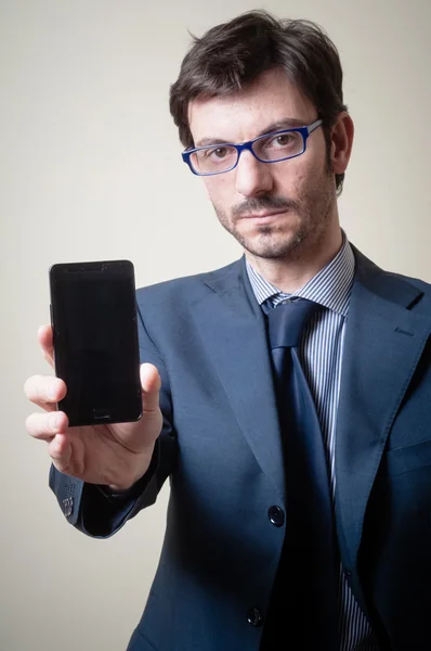 Zakenman aan de telefoon — Stockfoto