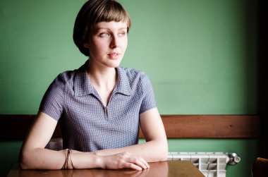 genç güzel hipster kadın