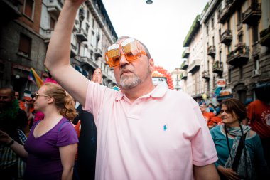 29 Haziran 2013 Milano'da gay pride parade