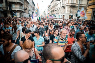 29 Haziran 2013 Milano'da gay pride parade