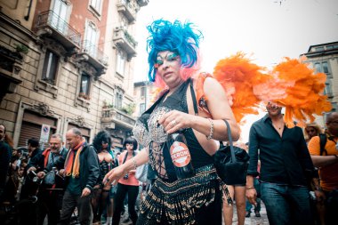 29 Haziran 2013 Milano'da gay pride parade