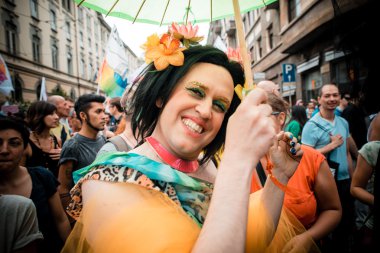 29 Haziran 2013 Milano'da gay pride parade
