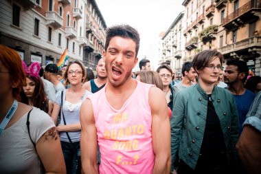 29 Haziran 2013 Milano'da gay pride parade