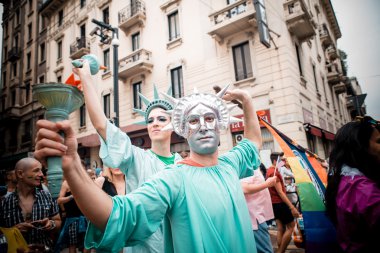 29 Haziran 2013 Milano'da gay pride parade