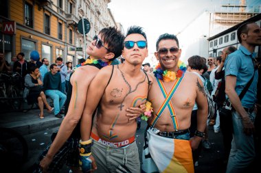 29 Haziran 2013 Milano'da gay pride parade