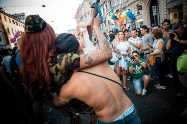 29 Haziran 2013 Milano'da gay pride parade