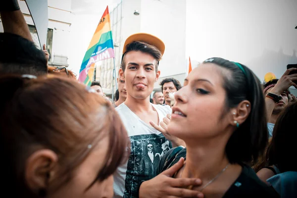 Desfile del Orgullo Gay en Milán el 29 de junio de 2013 —  Fotos de Stock