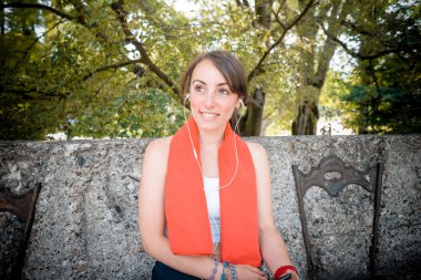 müzik güzel kadın fitness