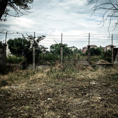 ıssız banliyösü peyzaj