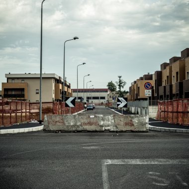 ıssız banliyösü peyzaj