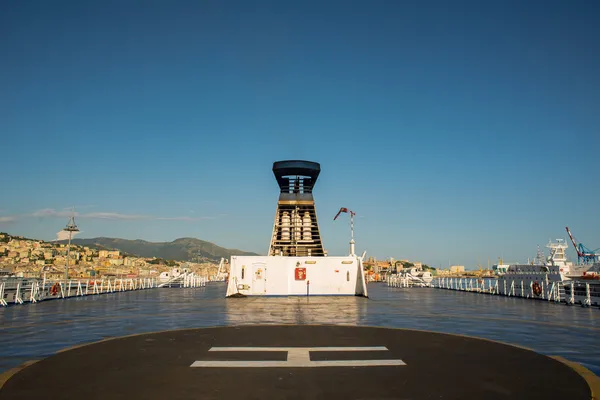 Genoa port in agoust 2013 — Stock Photo, Image