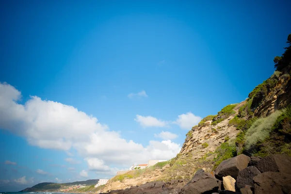 Playa de Cerdeña Lubagnu — Foto de Stock