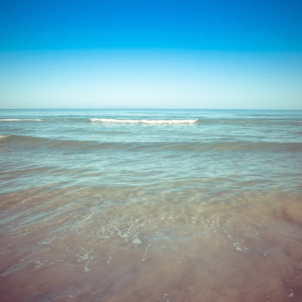 Deniz plaj manzara — Stok fotoğraf