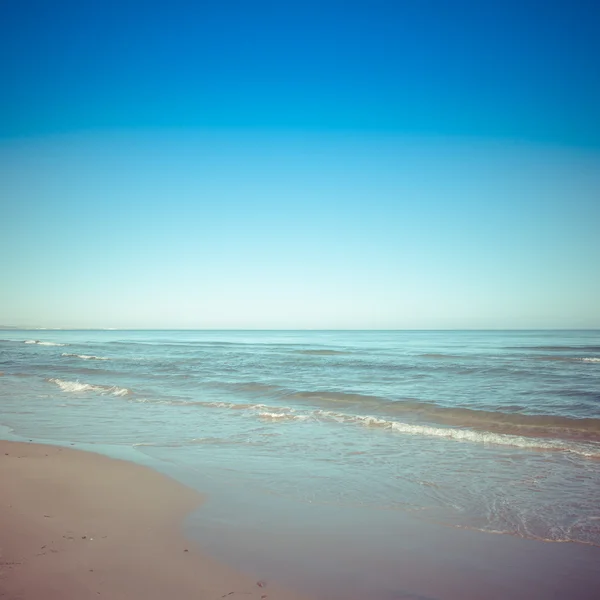 Mar paisagem de praia — Fotografia de Stock